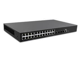 Bộ chuyển mạch POE cấp hai quản lý 28 cổng Gigabit + 4 cổng SFP Gigabit